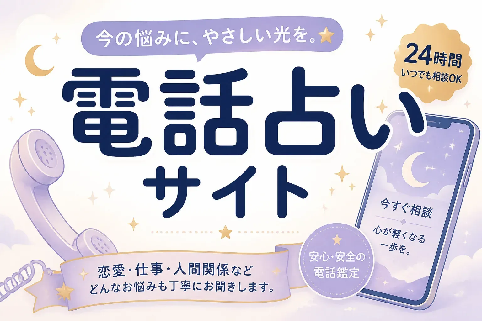 電話占いサイトとは？選び方・料金・おすすめ5社を初心者向けに解説