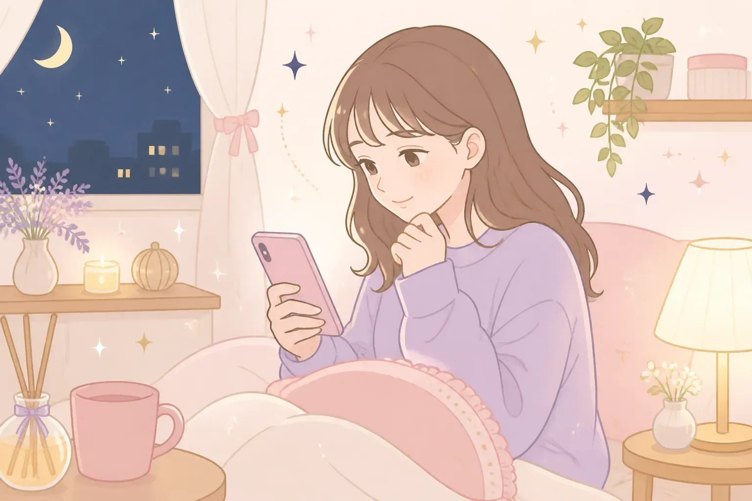 悩みを相談するイメージの雰囲気画像